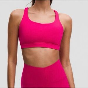 Lululemon Pink Sports Bra